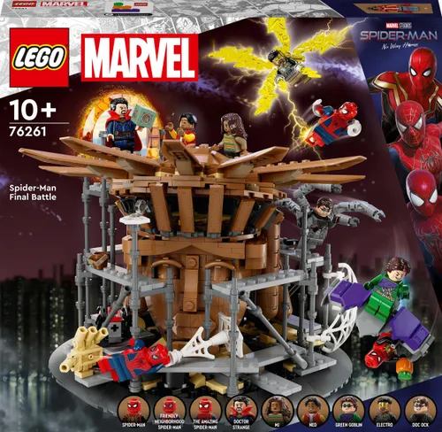 LEGO Marvel Spider-Man окончательное столкновение Человека-Паука (76261)