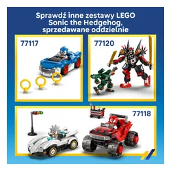 LEGO 77119 SONIC: Tails и Tornado-1, набор блоков 8+