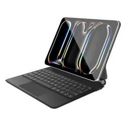 Etui na iPad Pro 13 cali TECH-PROTECT SmartCase Magnetic Czarny Klawiatura