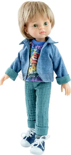 Cudowna hiszpańska lalka Luis 32cm