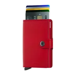 Portfel kieszonkowy RFID Secrid Miniwallet Original - red / red