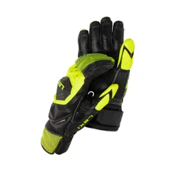 Rękawice narciarskie męskie LEKI WCR Venom SL 3D black ice/lemon