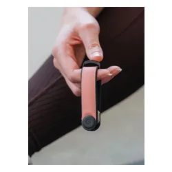 Skórzane etui organizer na klucze Orbitkey Hybrid Leather - pastel pink