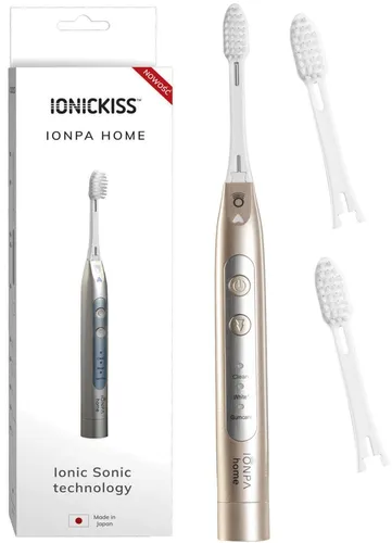Szczoteczka soniczna IONICKISS Ionpa Home Złoty