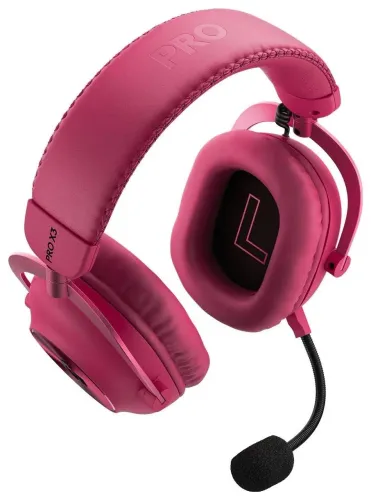 Słuchawki bezprzewodowe z mikrofonem Logitech G Pro X3 Lightspeed Nauszne Magenta