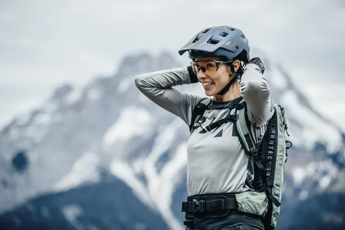 Kask rowerowy ABUS Modrop Midnight Niebieski (rozmiar L)
