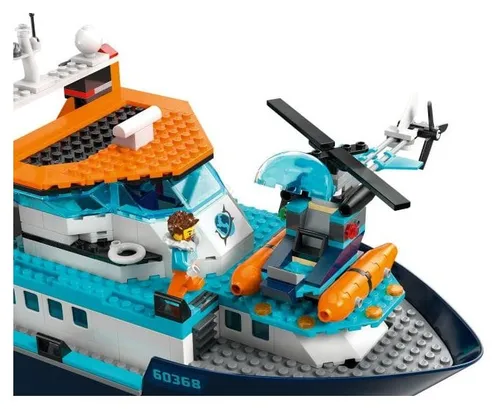 Lego City 60368 Arctic Explorer'ın teknesi