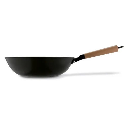 Patelnia WOK żeliwna emaliowana Starke Pro Hanoi 30 cm