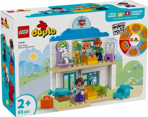 LEGO Duplo Town 10449 Pierwszy raz: Wizyta u lekarza