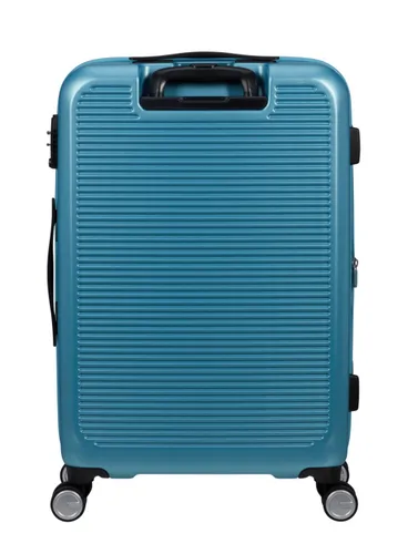 Чемодан American Tourister Astrobeam среднего размера с возможностью расширения - icy aqua