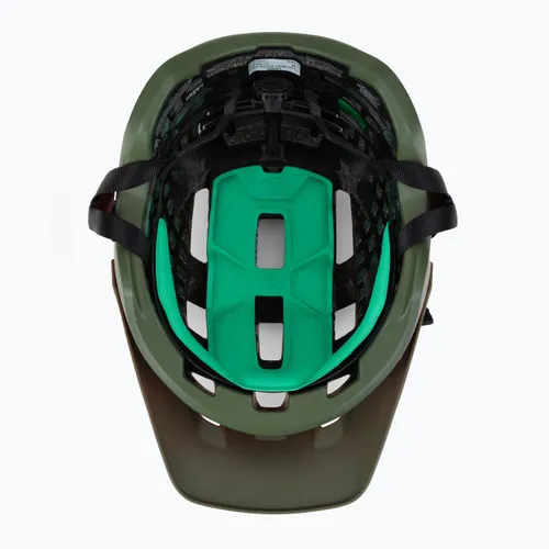 Kask rowerowy Lazer Coyote KinetiCore matte orange/green