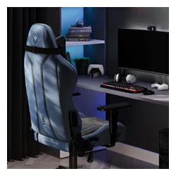 Fotel DIABLO CHAIRS X-One 2.0 Normal Size Czarno-niebieski