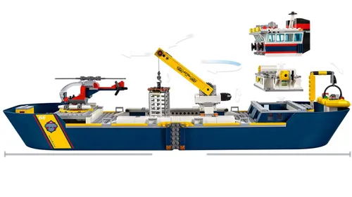 Конструктор Lego 60266 City - Океан: исследовательское судно