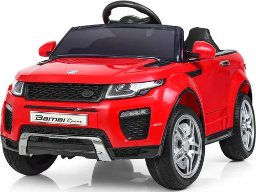 Samochód dla dziecka BAMBI RACER Land Rover Suv Jeep 1 osobowy Czerwony