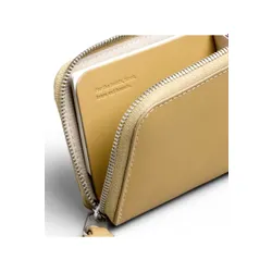 Кошелек Bellroy L-Pocket кожаный, горчичный