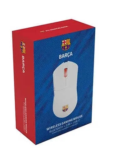 Myszka gamingowa OCPC Gaming FCB MR59 Wireless 3w1 Biały