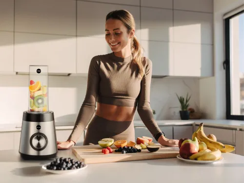 Блендер Eldom стационарный BK7S Stalo 1 бутылка в комплекте