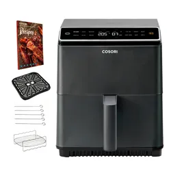 Air Fryer Frytkownica beztłuszczowa COSORI CAF-P681S-KEUR Dual Blaze 6.4l Wi-Fi zabezpieczenie przed przegrzaniem