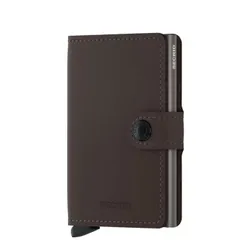 Kompaktowy portfel RFID Secrid Miniwallet Matte - truffle