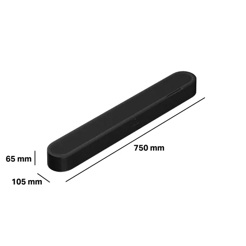 Soundbar Sonos Beam Ultra 7.1.2 Bluetooth Wi-Fi AirPlay2 Dolby Atmos Czarny