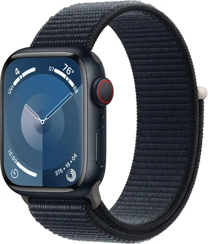 Apple Watch 9 GPS + сотовый 41 мм алюминиевый Север / Север Спортивный ремешок