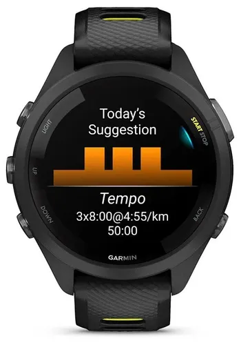 Zegarek sportowy GARMIN Forerunner 265S 42mm Czarny