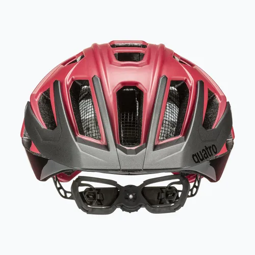 Kask rowerowy UVEX Quatro CC red/black matt