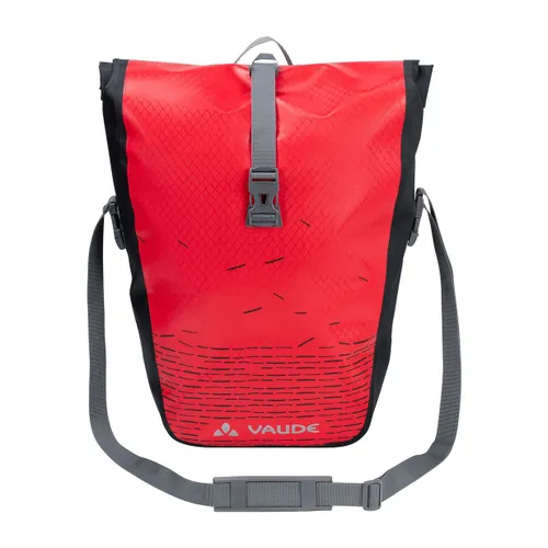 Sakwy rowerowe na bagażnik VAUDE Aqua Back Print Single 24 l red/ black