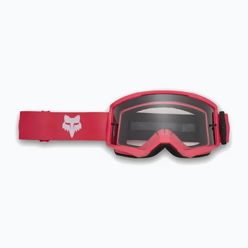 Gogle rowerowe Fox Racing Main Core pink/clear