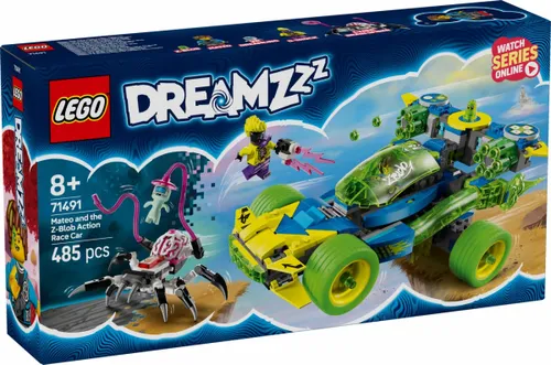 LEGO DREAMZzz bricks 71491 Матео и гоночный автомобиль Z-Blob