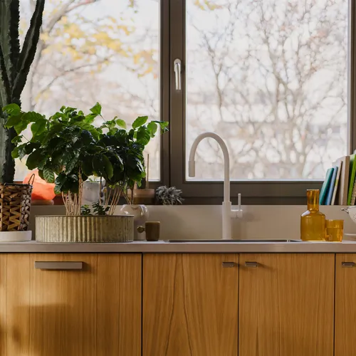 Bateria OMNIRES Switch SW9057-FD1WM z filtrem Biały matowy