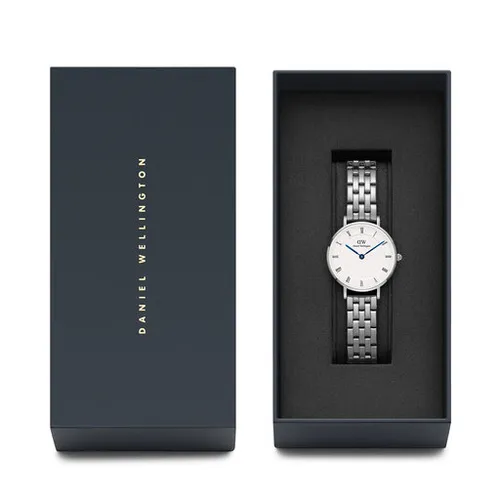 Daniel Wellington Petite Roman Numerals 5-Link Watch DW00100685 Silver