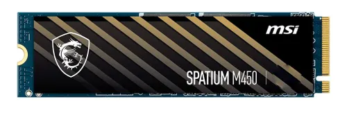 Dysk MSI Spatium M450 500GB PCIe Gen4 x4