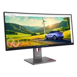 Monitor LENOVO ThinkVision P34WD-40 34" 3440x1440px IPS 120Hz 4 ms Curved + Kamera ThinkVision MC60