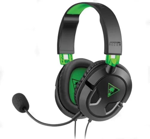 Słuchawki przewodowe z mikrofonem Turtle Beach Ear Force Recon 50X Nauszne Czarno-zielony