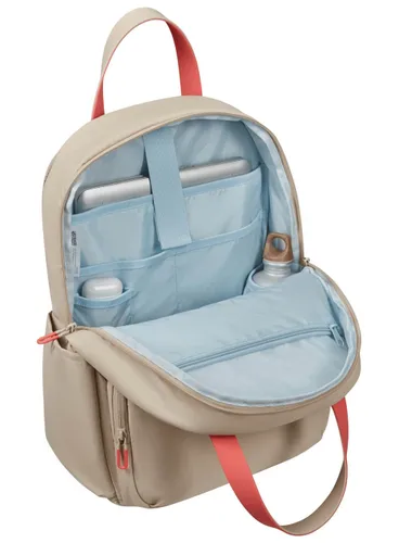 Рюкзак женский American Tourister PuffyPop M Backpack 15,6" - бежевый