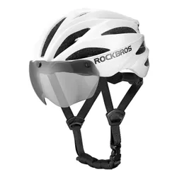 Kask rowerowy ROCKBROS 8386824304060 Biały Szosowy (rozmiar 58-62)