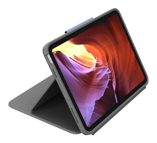 Etui na iPad LOGITECH Rugged Folio Szary Klawiatura