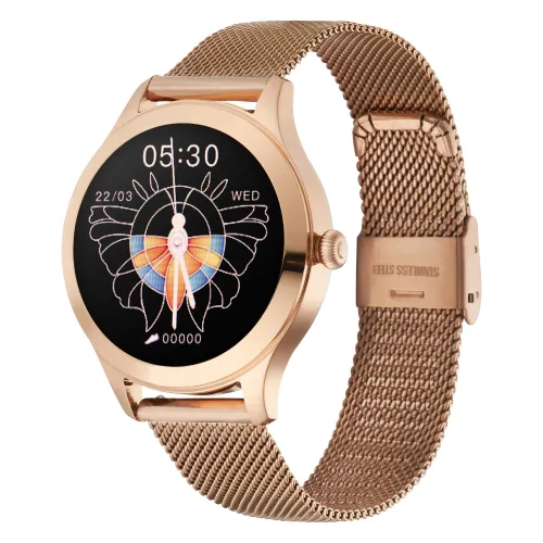 Garett Women Naomi Pro 42 мм злотый стальной Smartwatch