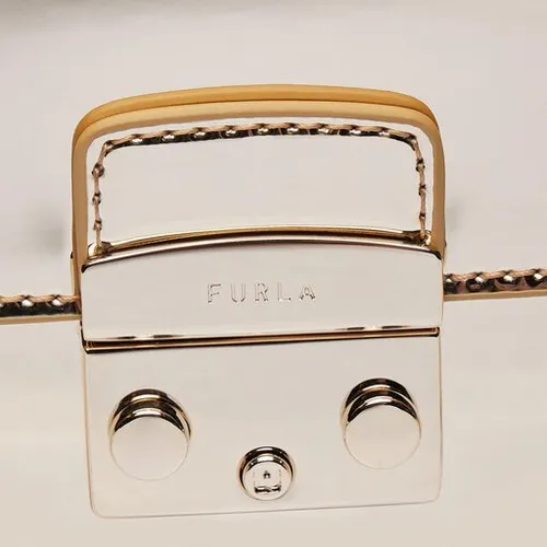 Furla Metropolis Mini geanta Crossbody WE00446BX2052CGD001007 Culoare Aur