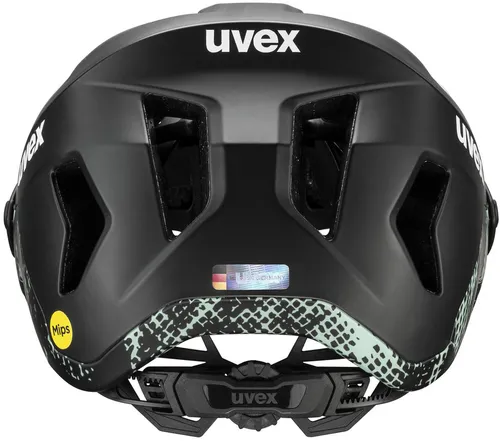 Kask rowerowy UVEX Renegade Czarno-zielony MTB (rozmiar 57-61) MIPS