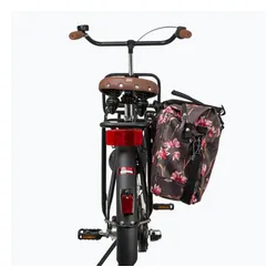 Torba rowerowa na bagażnik FastRider Nyla Shopper Single Bike Bag Trend Click'nGo 20 l flourish