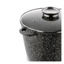 Garnek ceramiczny wysoki Konighoffer Kingstone 14 l okrągły z aromatyzerem