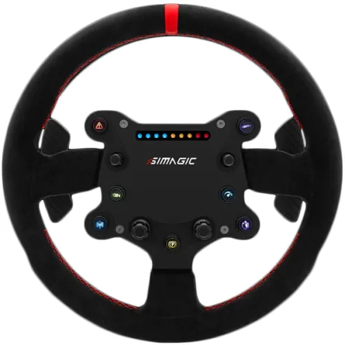 Kierownica Simagic GT Sport Alcantara 30 cm z łopatkami i podświetleniem LED
