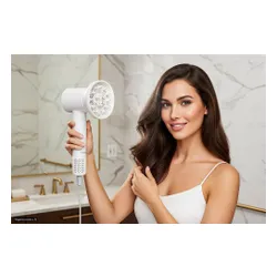 Suszarka BEAUTYME HD975 SMART z czujnikiem temperatury i panelem dotykowym Biała 1600W