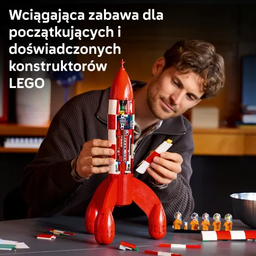 LEGO 21367 IDEAS Tintin i rakieta na Księżyc