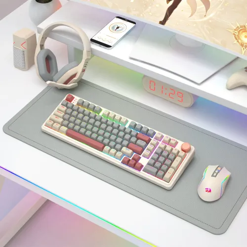 Klawiatura mechaniczna Redragon EISA 100 K768WGR-WL
