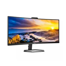 Monitor Philips 34E1C5600HE/00 z kamerą internetową Windows Hello 34" UWQHD VA 100Hz 4ms Zakrzywiony