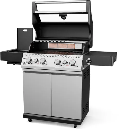 Grill gazowy KOLER Krone S1 Silver 21.6 kW 73 x 46 cm