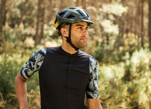 Kask rowerowy LAZER Cerro KinetiCore Żółto-zielony MTB (rozmiar M)